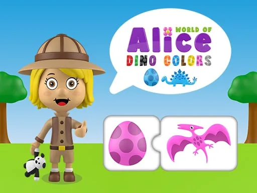 World of Alice   Dino Colors
